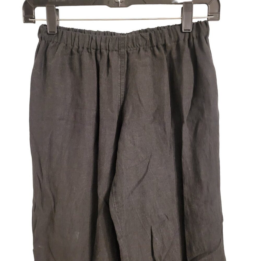 Bodil Linen Ruffle Hem Pants Size Small - Picture 3 of 6